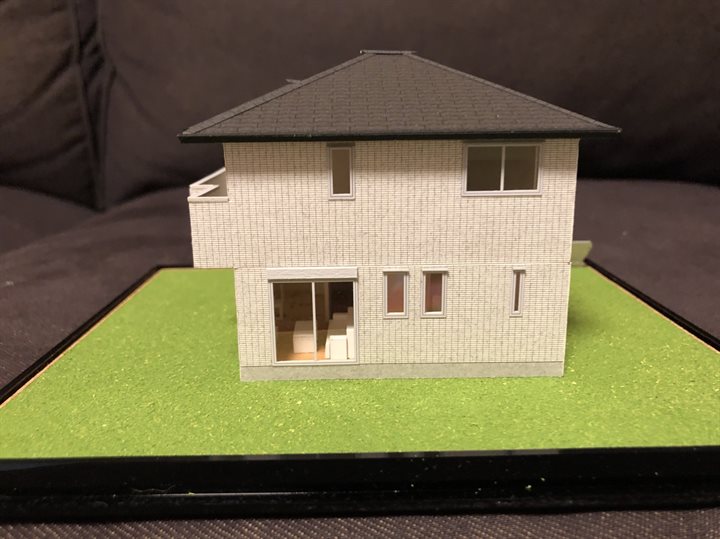 ヘーベルハウスの家の模型